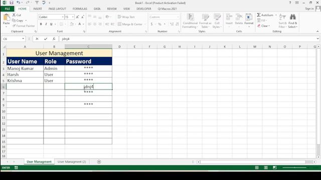Mask text or Numbers | hide text with star in excel | смотреть онлайн