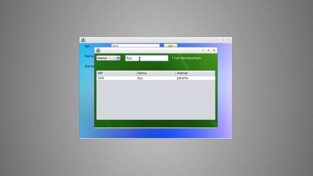 PopUp Table Java Swing смотреть онлайн