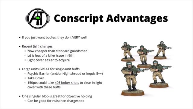 Guardsmen vs Conscripts vs Veterans - Imperial Guard Infantry Comparison смотреть онлайн