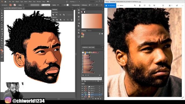 SHADING TUTORIAL FOR BEGINNERS ( ADOBE ILLUSTRATOR ) смотреть онлайн