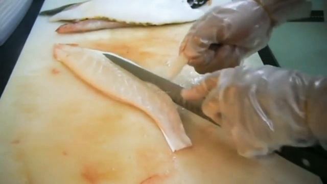 Разделка Камбалы на Филейные Части Японским Шеф-Поваром смотреть онлайн