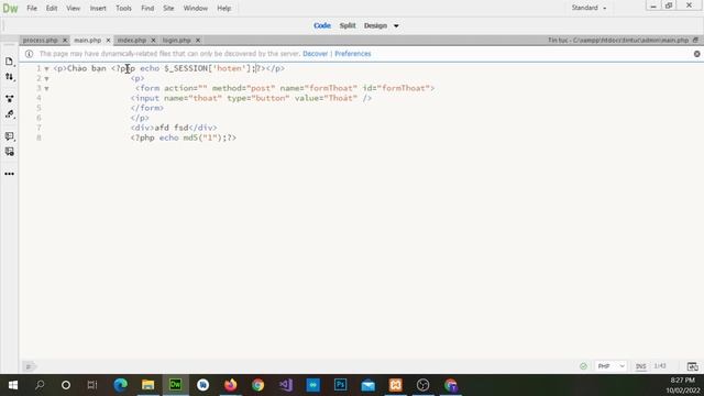 PHP#23MySQL#19 - Đăng nhập, Session, Thoát user, Xử lý смотреть онлайн