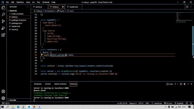 api graphql com yoga-graphql смотреть онлайн