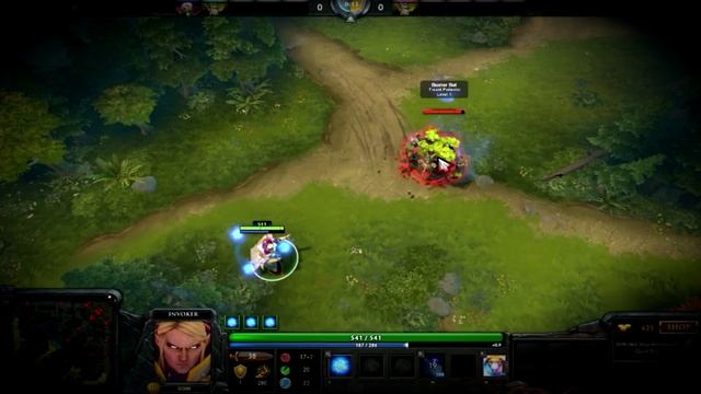 Фишки на Инвокере(Invoker) в Dota 2 смотреть онлайн