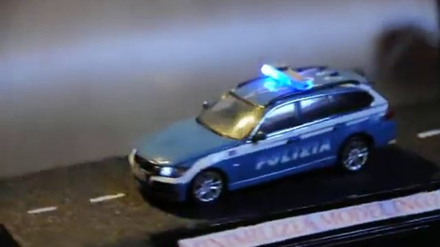 Bmw 320 Touring  E91 Restyle Polizia Stradale (scala 1/43)
