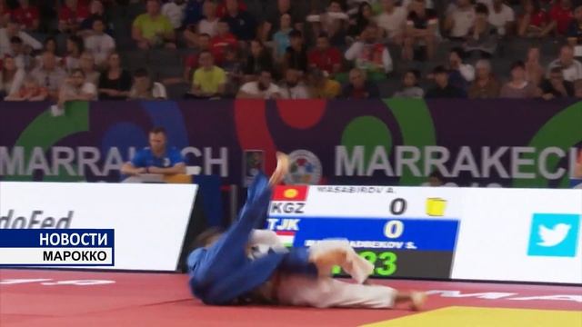 Сомон Махмадбеков - чемпион мира по дзюдо! смотреть онлайн
