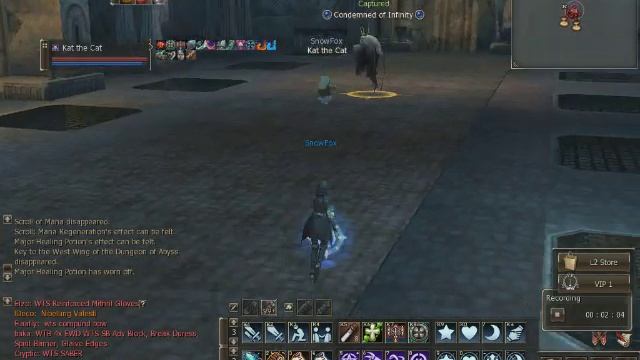 Dungeon of Abyss, Condemned Of Infinity - Lineage II Classic (Sorcerer) смотреть онлайн