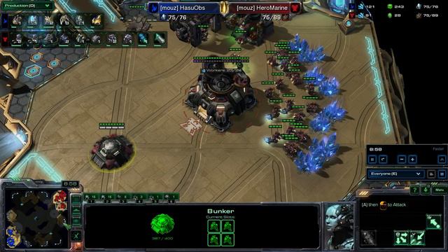 SeKo Starcraft - HeroMarine vs HasuObs Game 2 - Pro SC2 HOTS Replays смотреть онлайн
