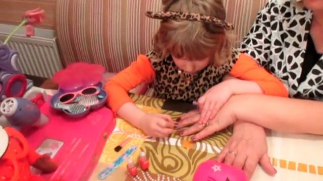 part2.Игра для девочек Маникюрный Салон"СЕКРЕТЫ КРАСОТЫ".Game for girls.Children's manicure. смотреть онлайн