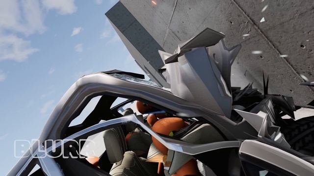 Mercedes-Maybach S600 Vs Wall 300 KM/H - BeamNG Drive