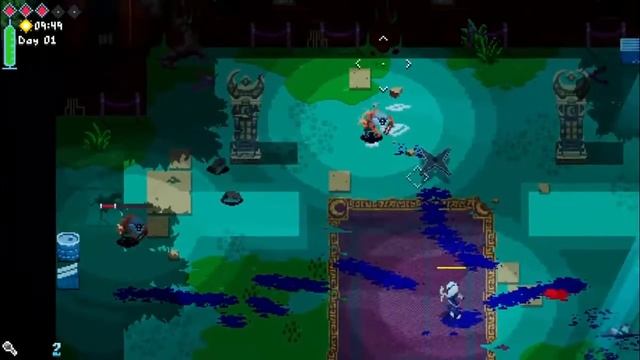 Спасите андроидов в игре Unsighted! смотреть онлайн