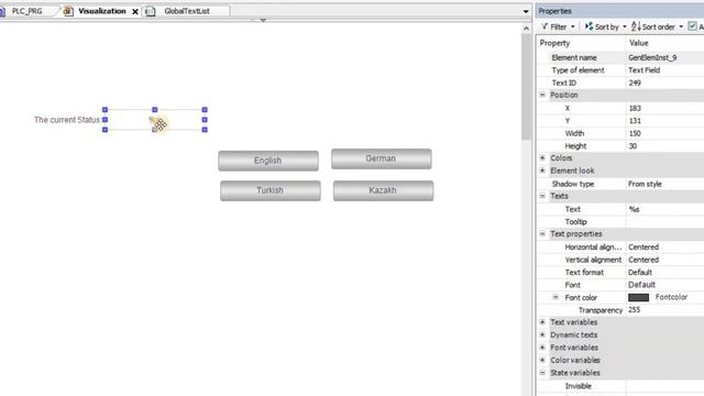 CODESYS: Switching Between Languages - #codesys #plcprogramming #visualization #globaltextlist