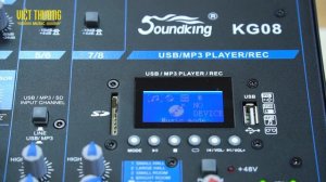 Review mixer Soundking KG06 và KG08