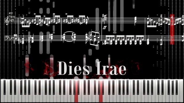 "Dies Irae" Piano Tutorial | Sheet Music | Mozart смотреть онлайн