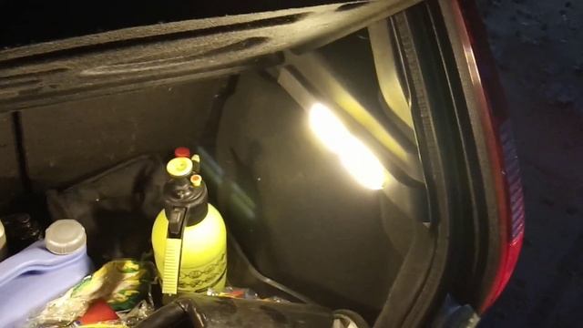 Подсветка багажника Калина за 400 рублей. смотреть онлайн