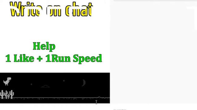 Playing Chrome Dinosaur Game in 3D, Every like makes it Faster (World Record 1 YEAR) смотреть онлайн