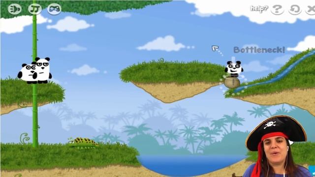 Три ПАНДЫ и БолтушкА ВеселушкА Лучшие ДРУЗЬЯ! ИГРЫ и Прохождения смотреть онлайн