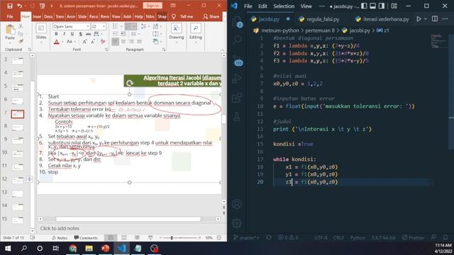 Jacobi Coding Python смотреть онлайн