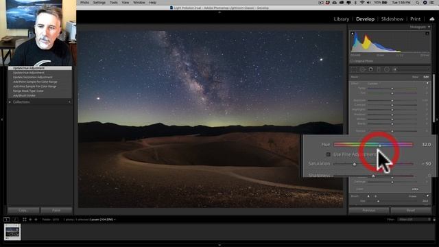 5 Ways to Remove Light Pollution in Adobe LIghtroom | Night Photography Post-Processing Demo/How-To смотреть онлайн