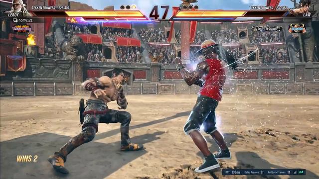 TEKKEN 8 - Leroy Smith (TekkenKing) vs Lars (TekkenEmperor) - Online Rank Matches смотреть онлайн