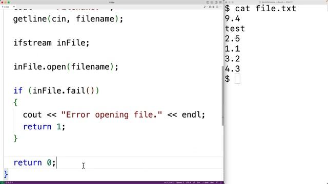 Read A File And Display Its Contents | C++ Example смотреть онлайн
