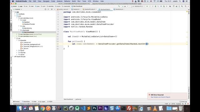 Implement an MVVM arch in Android смотреть онлайн