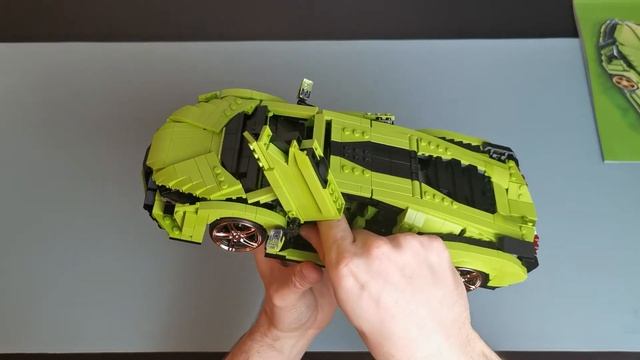 Mould King® Creative Idea Sports Car 10011 REVIEW - Sportwagen in Lime - Klemmbaustein VLOG смотреть онлайн
