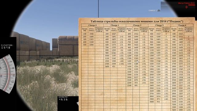 Arma 3 | Миномет 2б14 Поднос | обучение стрельбе смотреть онлайн