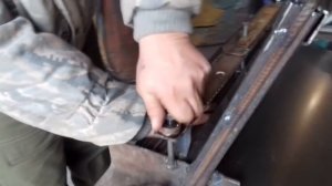 ремонт грохота комбайна JOHN DEERE 1550