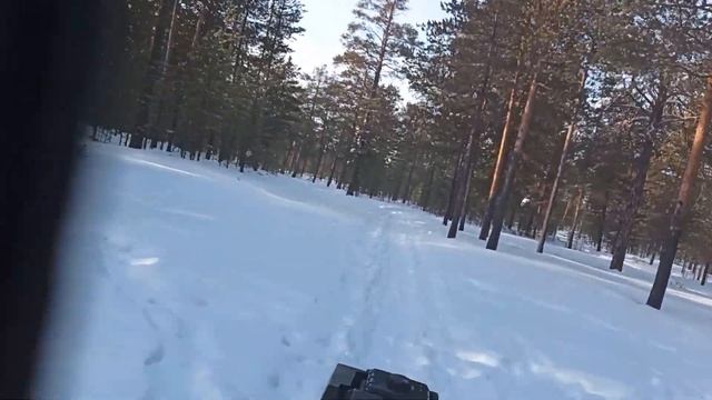 Покатушки на буксировщике. IKUDZO 1100/380 К8 смотреть онлайн