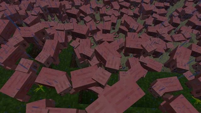 Minecraft - Lots of pigs смотреть онлайн