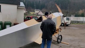 Daimler F7502 testing / Klemm 20