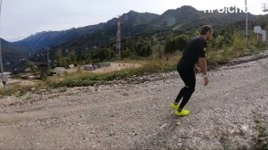 Лыжная имитация - техника выполнения