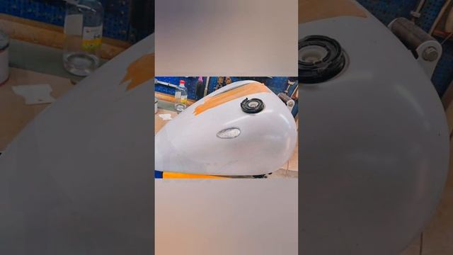 Выправление вмятин на топливном баке и на переднем крыле для Harley-Davidson Dyna смотреть онлайн