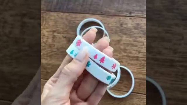 Детские силиконовые браслеты