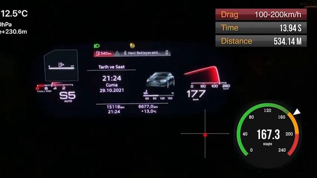 2021 New Audi A3 1.5 35 TFSI RSA Motorsports Stage1 Tune | 100 - 200 kmh | 2 people on Board | смотреть онлайн