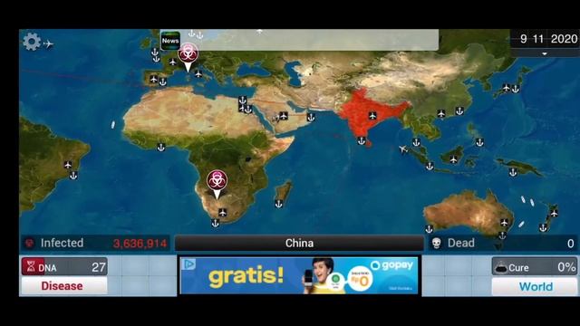 VIRUS SIMULATOR - PLAGUE INC смотреть онлайн