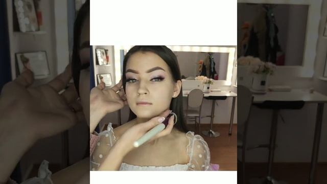 Нежный Свадебный образ. Свадебный макияж. смотреть онлайн