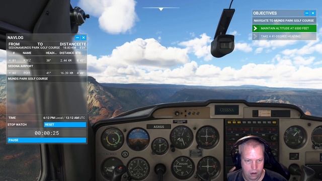 Microsoft Flight Simulator on Xbox Series X - Cessna Visual Flight Rules Training Pt 1 смотреть онлайн
