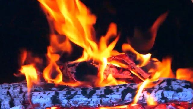 Relaxing Fire Sounds - Burning Fire & Crackling Fire Sounds || Звуки горящего костра. Горящий огонь смотреть онлайн