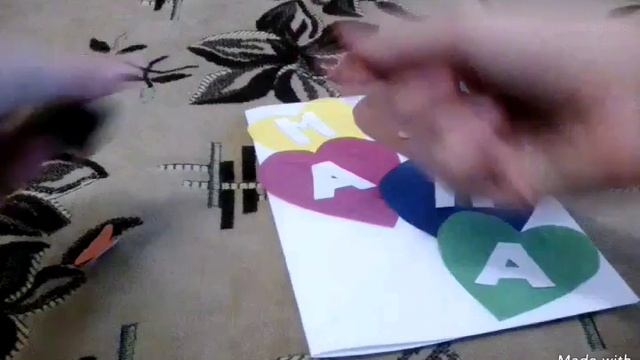 DIY: Открытка на День Матери // Юля Бурмистрова смотреть онлайн