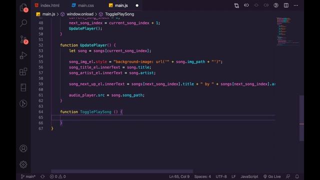 Create an AWESOME Music App using JavaScript ~ A Beginners Tutorial смотреть онлайн