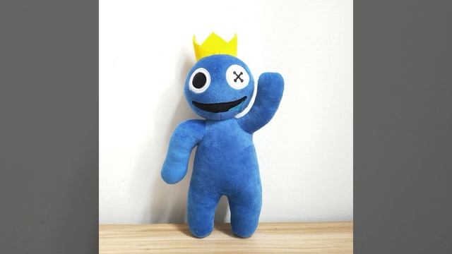 PLUSH TOY BLUE RAINBOW FRIENDS ROBLOX TOY( BLUE X GREEENX ORANGE) #shorts #roblox #rainbowfriends смотреть онлайн