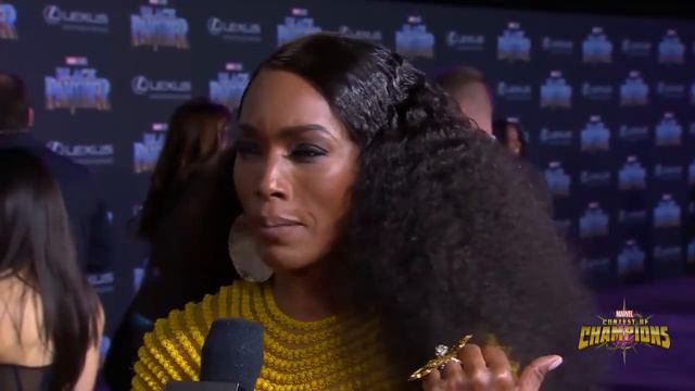 Angela Bassett at Marvel Studios' Black Panther World Premiere Red Carpet смотреть онлайн