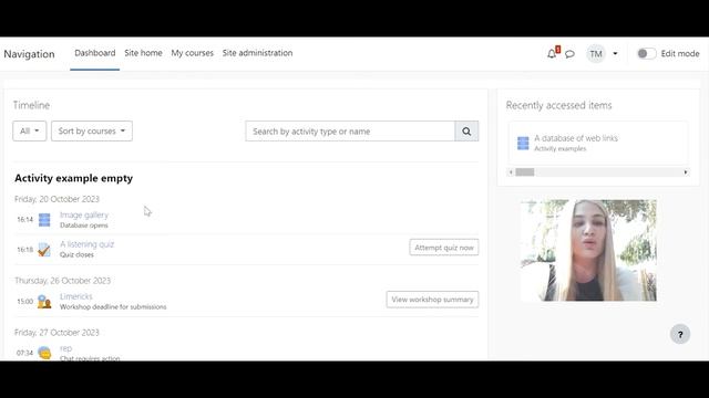 Moodle 4.0 Dashboard | لوحة التحكم في مودل 4.0 смотреть онлайн