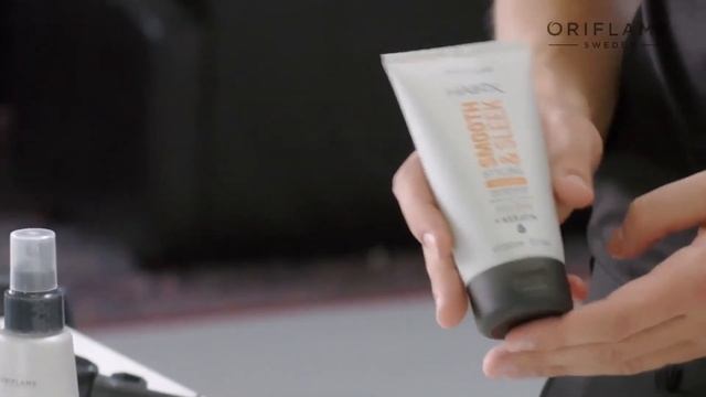 How To Apply Oriflame Sleek Cream And Hair Spray : Hair Styling With Oriflame