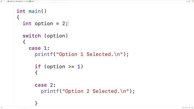 Interleave Switch Cases Within Other Control Structures | C Programming Tutorial смотреть онлайн