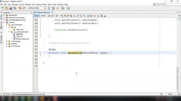 JavaFX Tutorial for Beginners 15 - Handling TreeView Events in JavaFX