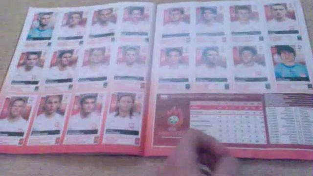 Panini Uefa Euro 2008 sticker album completed смотреть онлайн