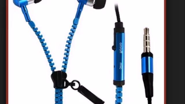 Homego Zipper Style 3 5mm In Ear Audio Stereo Earbud Earphone Headphone Headset For Smartphones MP3 смотреть онлайн